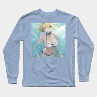 Sexy swimming Long Sleeve T-Shirt